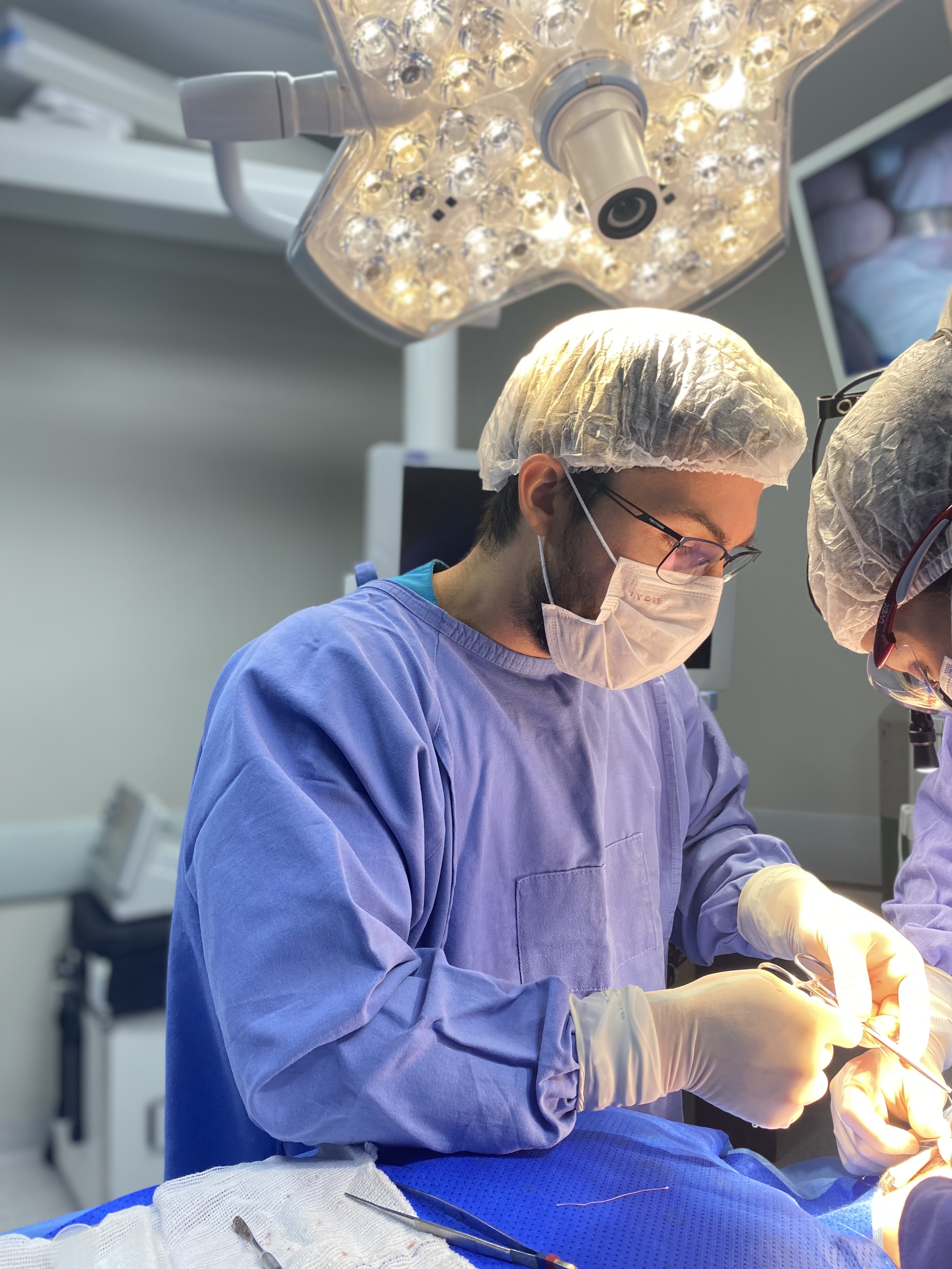 Dr. Bruno supervisionando